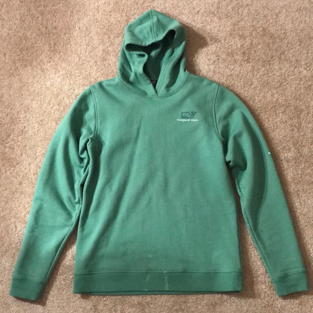 Vineyard Vines Boys XL(18) Sea Green Sweatshirt